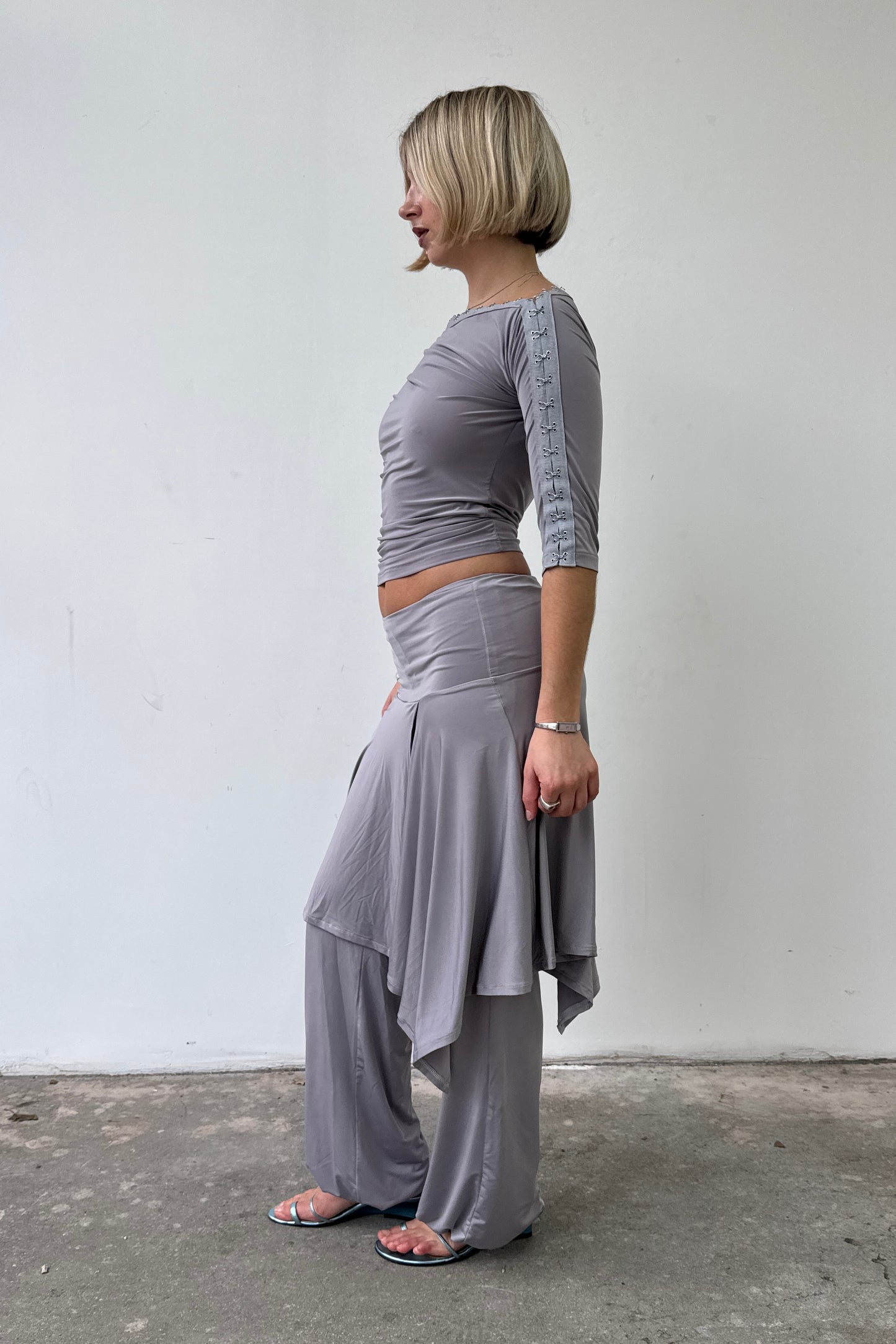 Slinky Skirt - Cloud