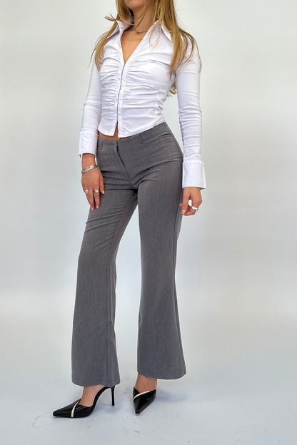 Elle Trousers - Grey