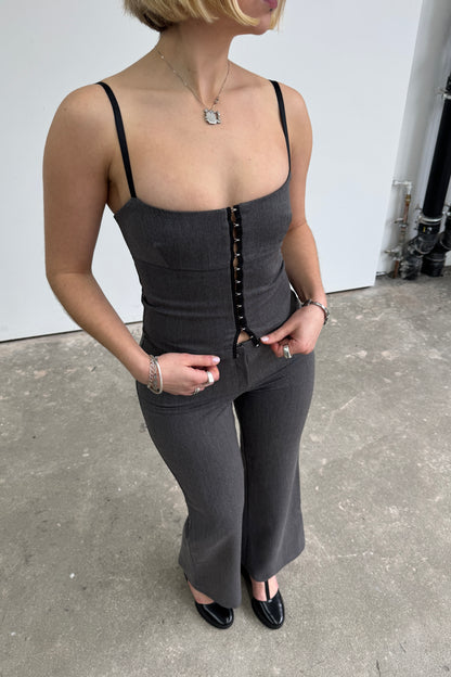 Elle Top - Grey