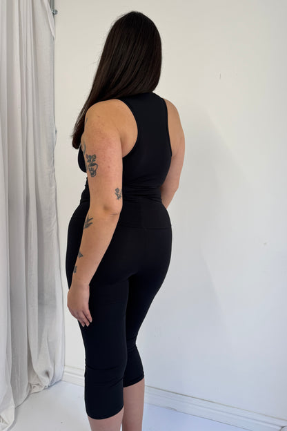 Flex Leggings - Ink
