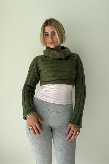 2 Way Knit - Olive