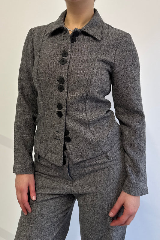 Saddle Jacket - Tweed