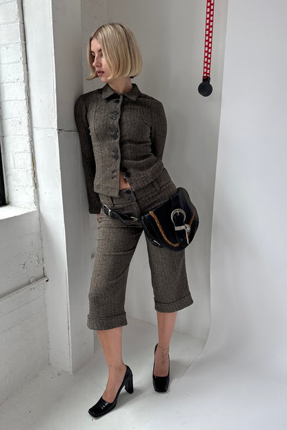 Saddle Jacket - Brown