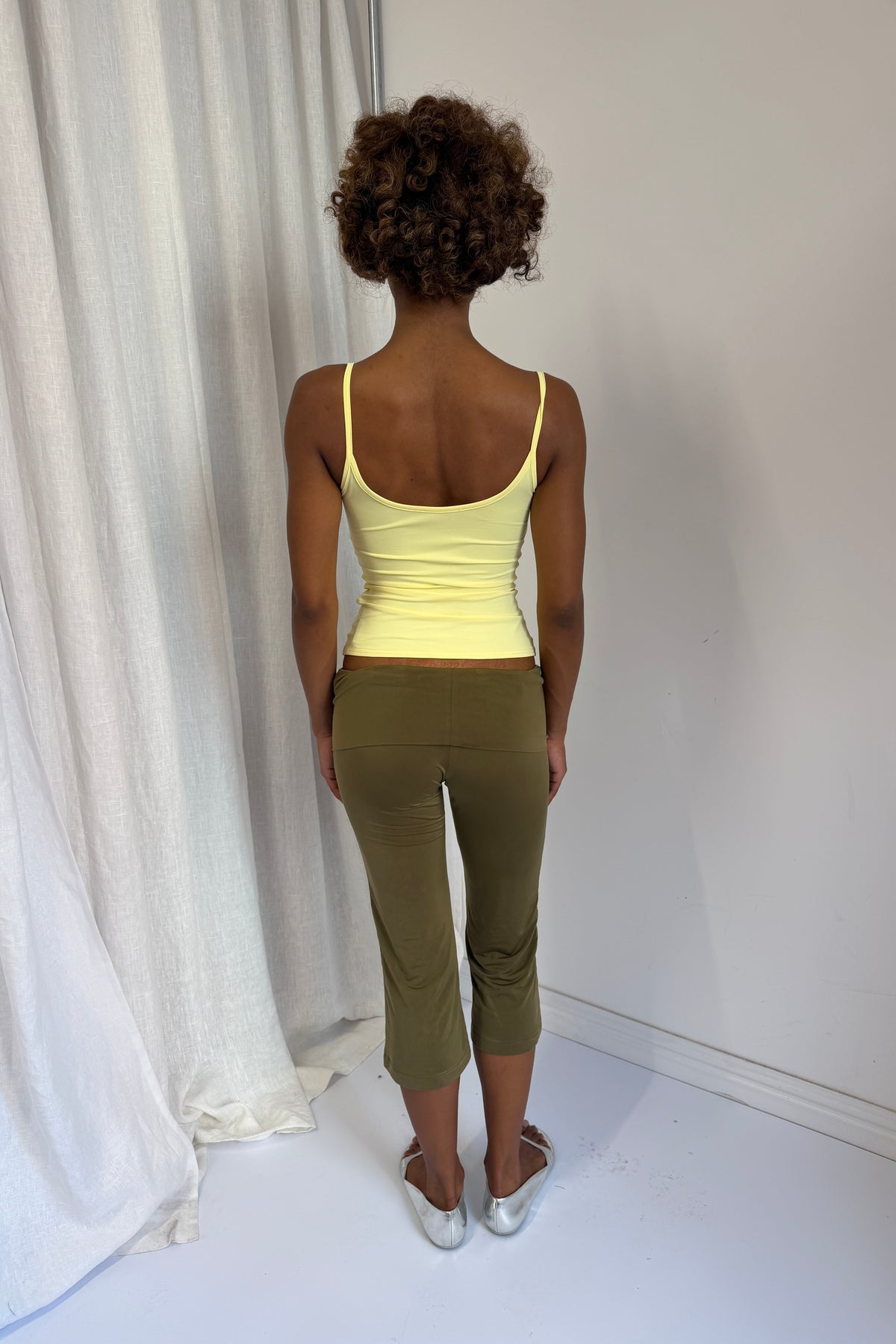 Slinky Capris - Olive