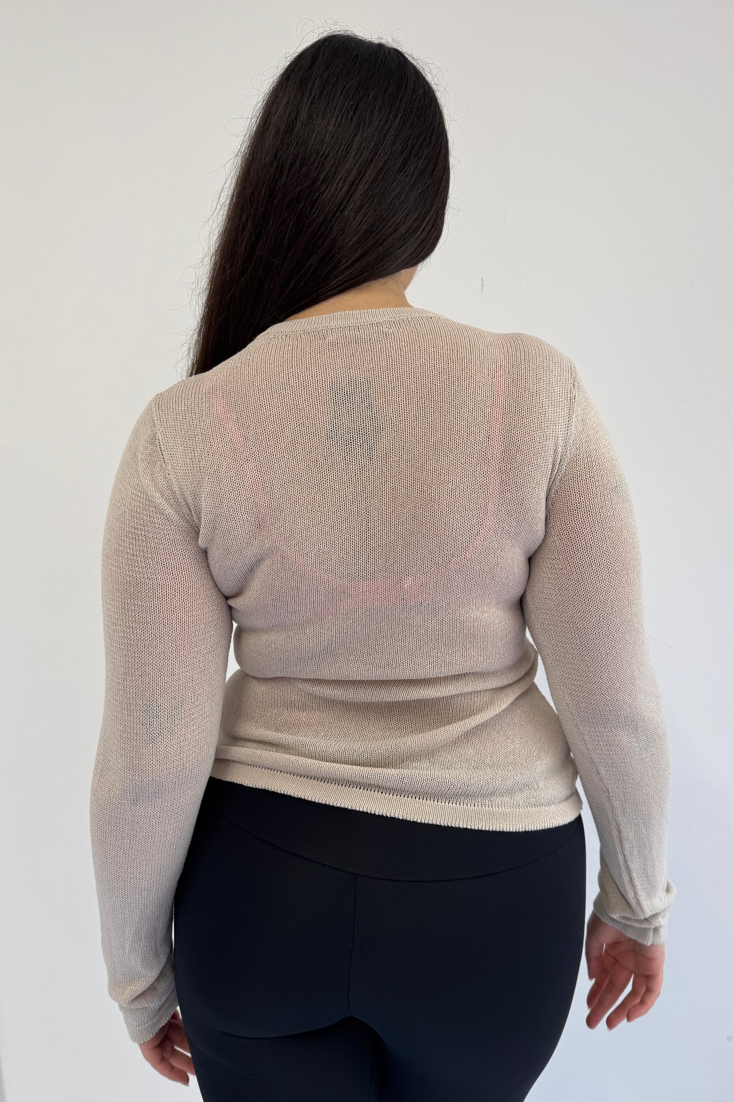 The Naomi Long Sleeve - Oat