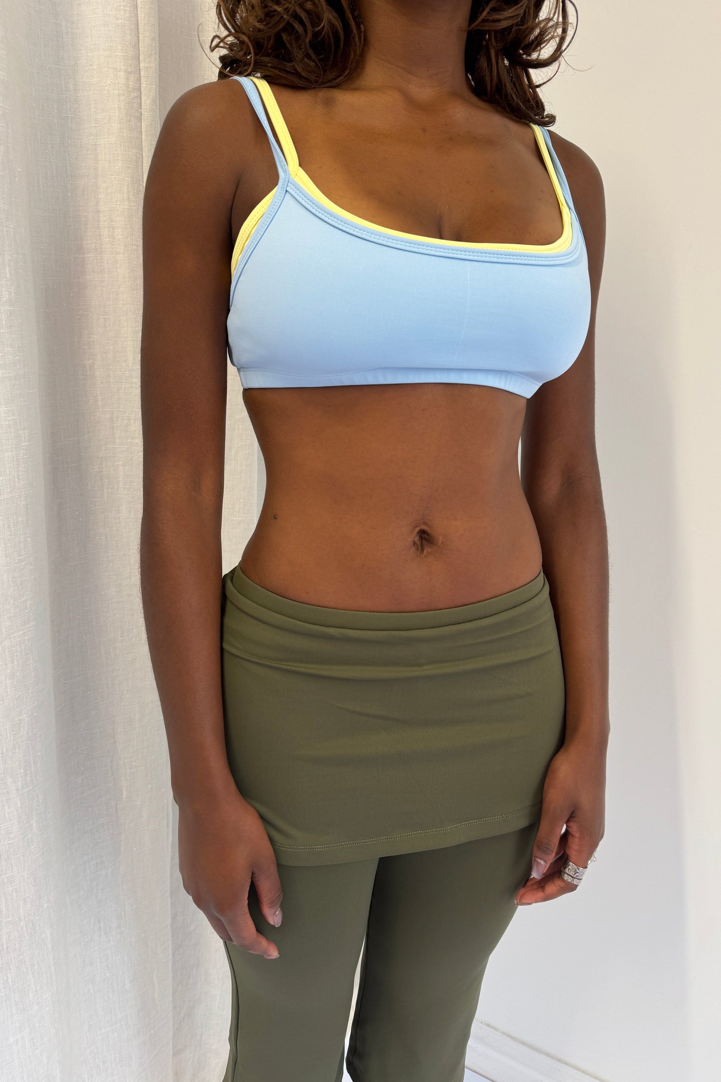 Flex Studio Capris - Khaki