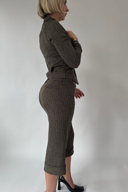 Saddle Capris - Brown