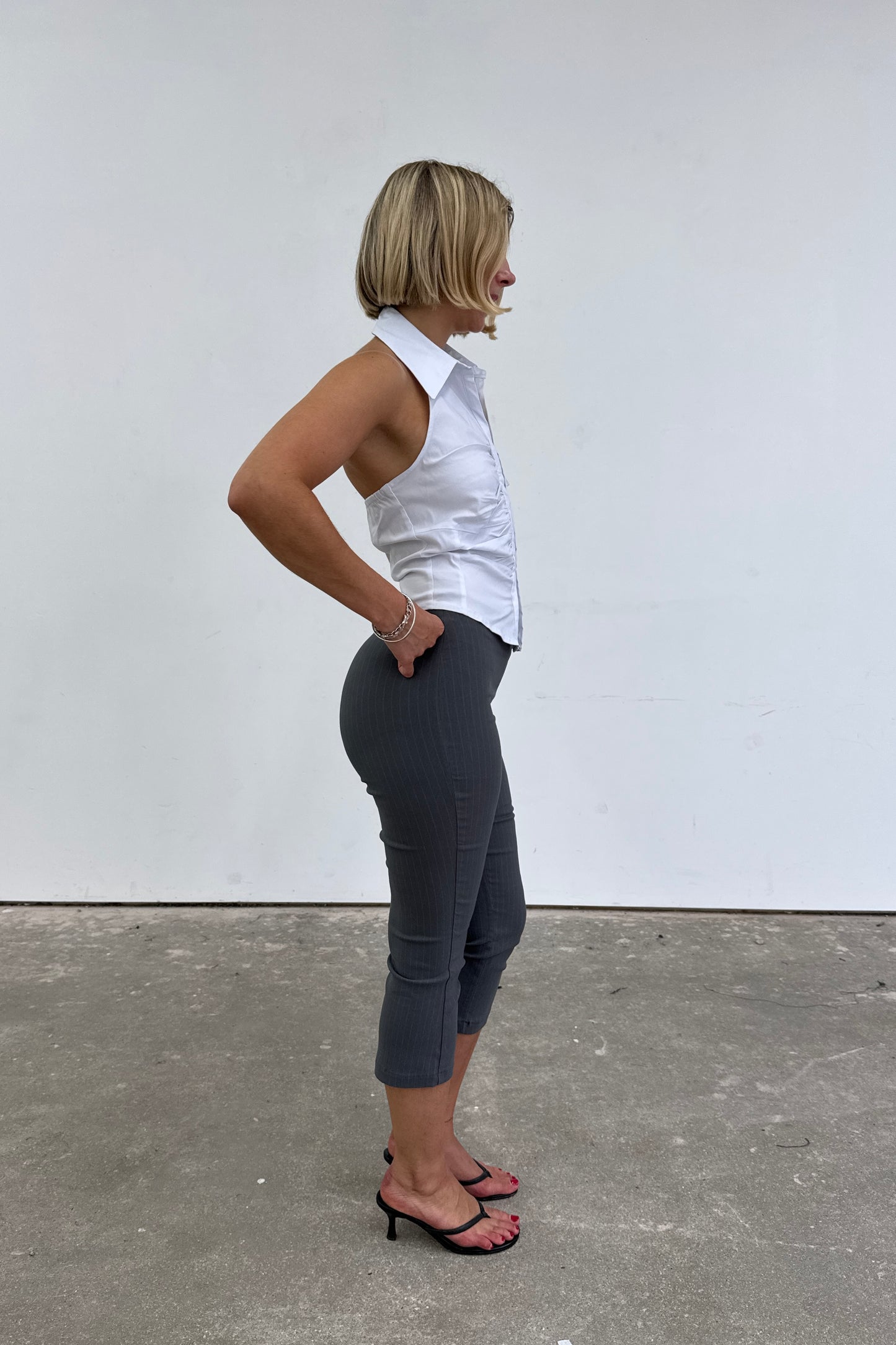 The Halter Lindsay - White