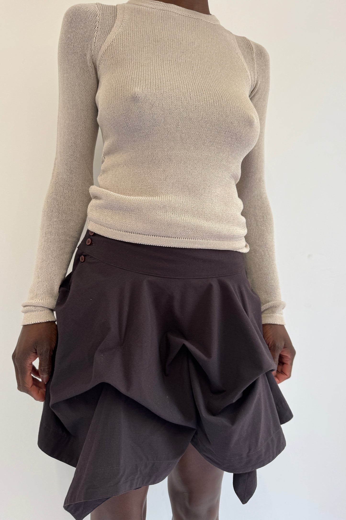 Lara Skirt - Brown