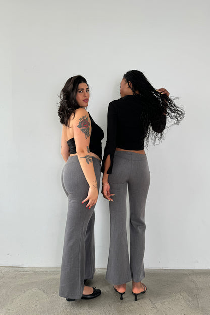 Elle Trousers - Grey