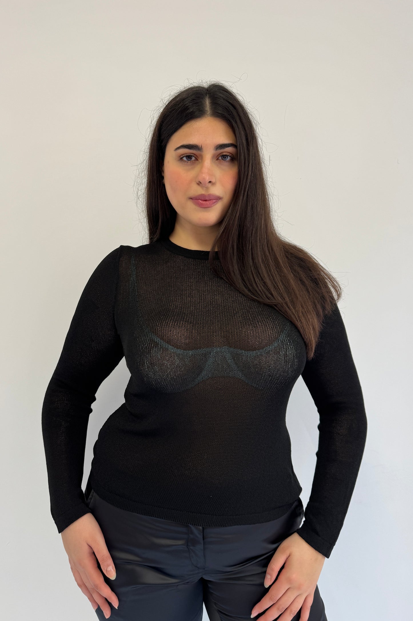 The Naomi Long Sleeve - Black