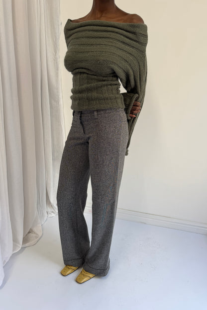 Saddle Trousers - Tweed