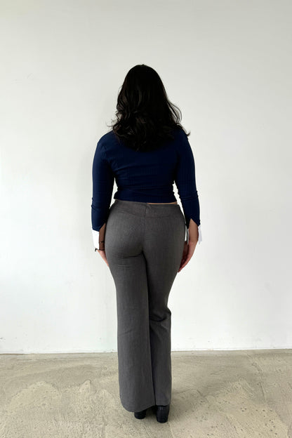 Elle Trousers - Grey