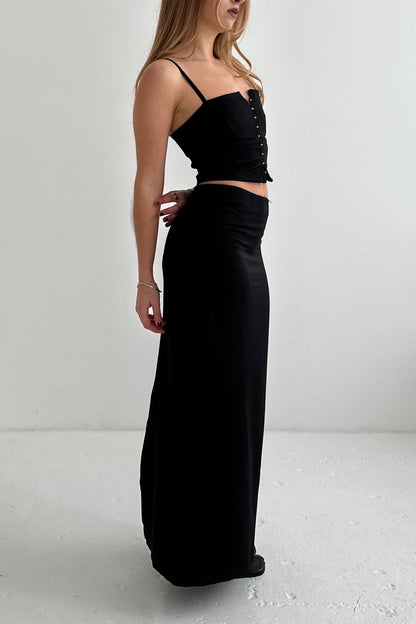 Elle Maxi Skirt - Black