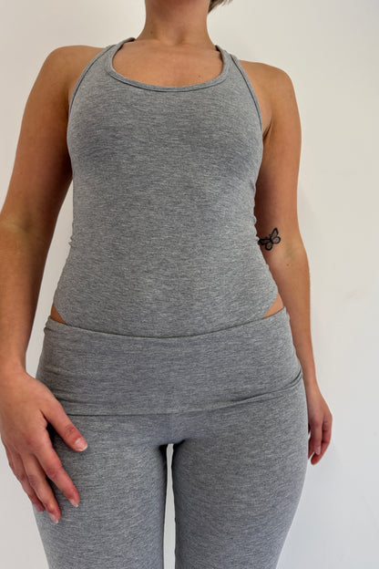 Claudia Bodysuit - Grey