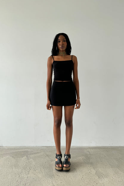 Elle Mini Skirt - Black