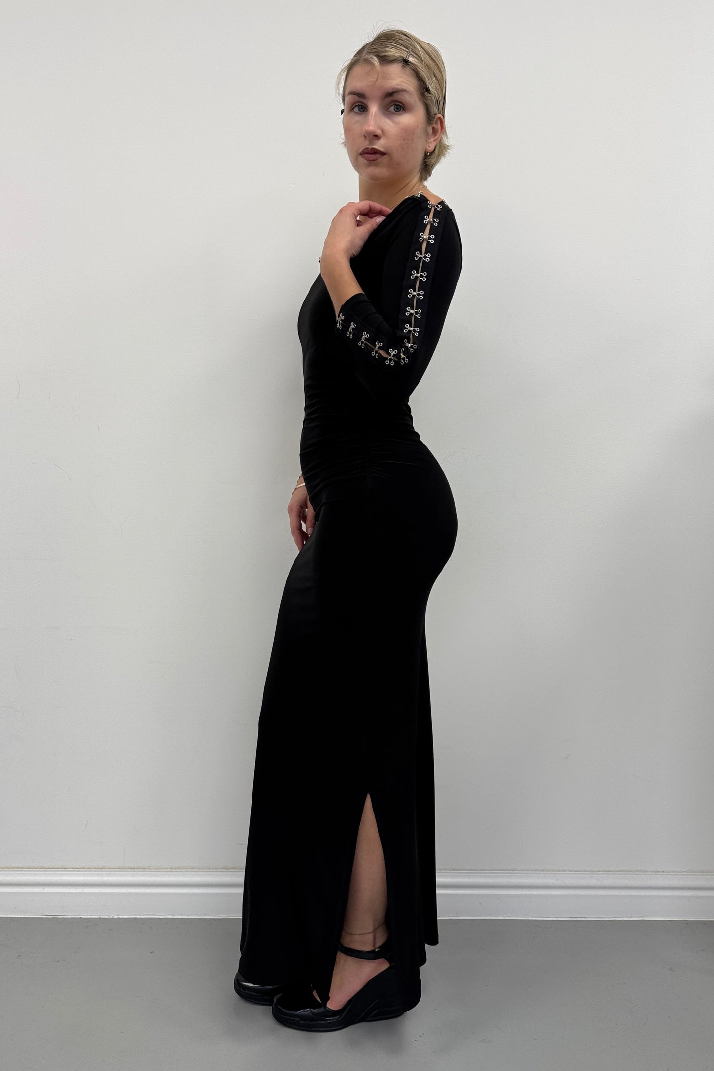 The Hooked Dress - Ink