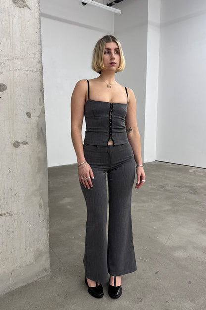 Elle Top - Grey