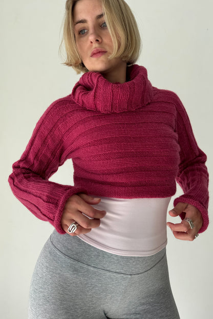 2 Way Knit - Raspberry