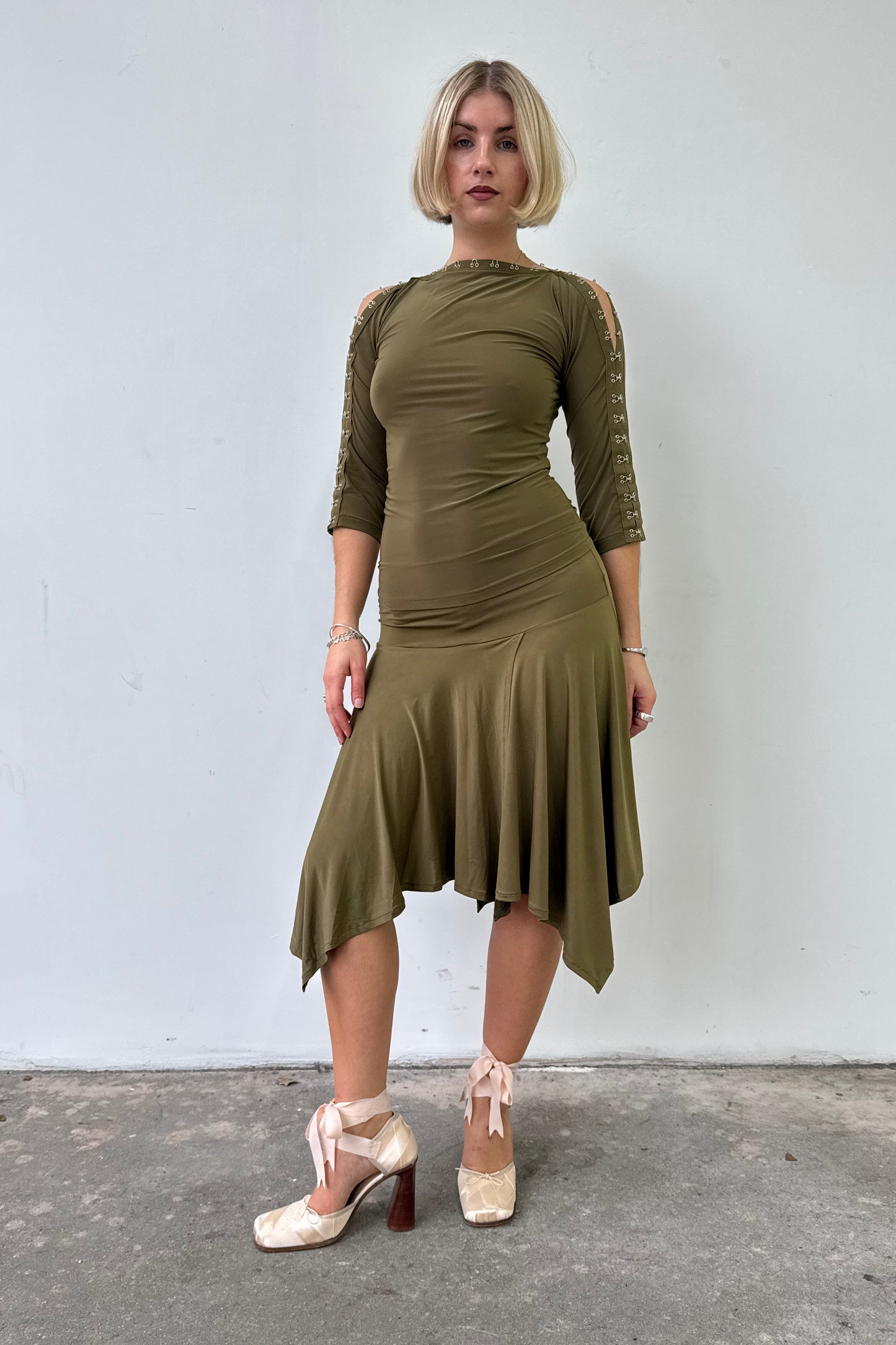 Slinky Skirt - Olive