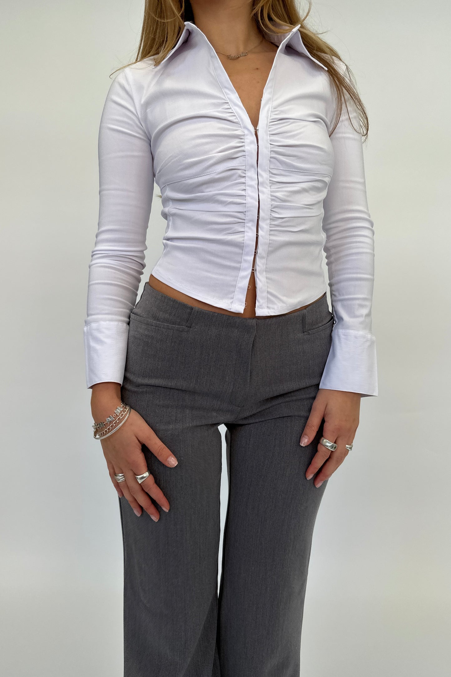 The Elle Trousers - Grey