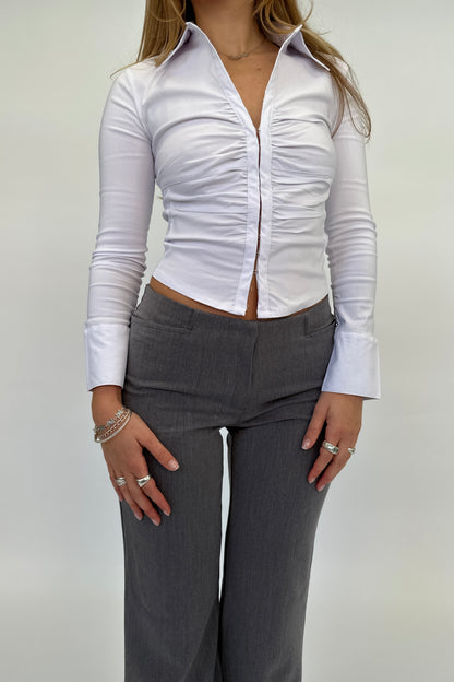 Elle Trousers - Grey