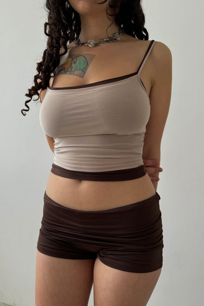 Slinky cami - tan