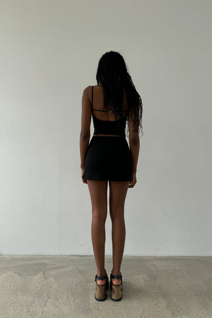 Elle Mini Skirt - Black