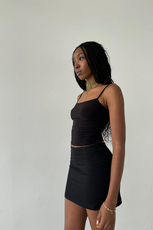 The Elle mini skirt - Black