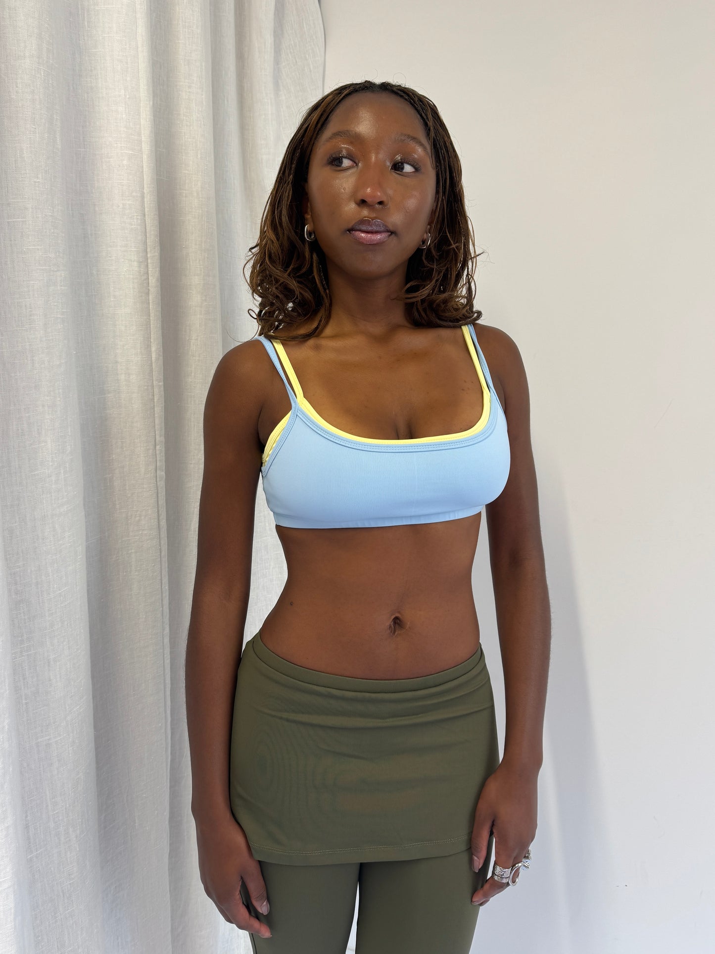 Flex Studio Capris - Khaki
