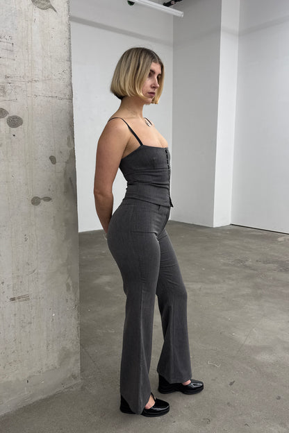 Elle Trousers - Grey