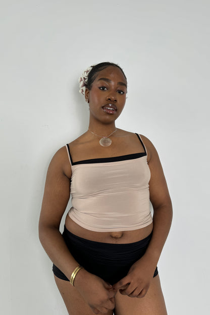 Slinky cami - tan