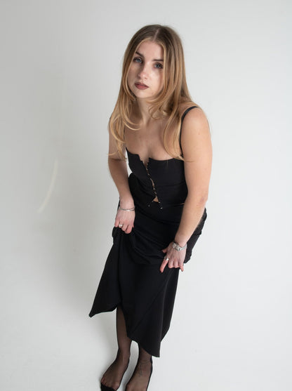 Elle Maxi Skirt - Black