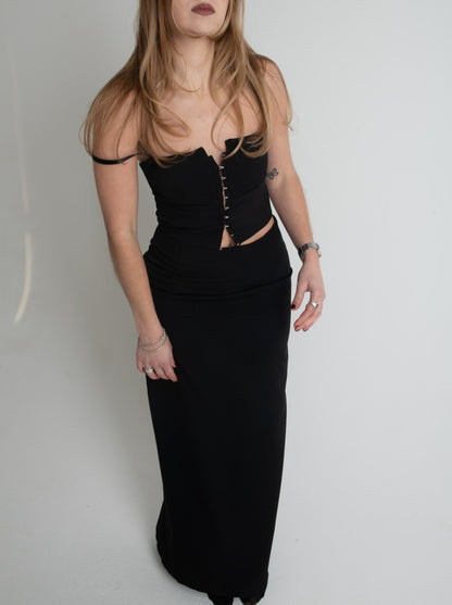 Elle Maxi Skirt - Black