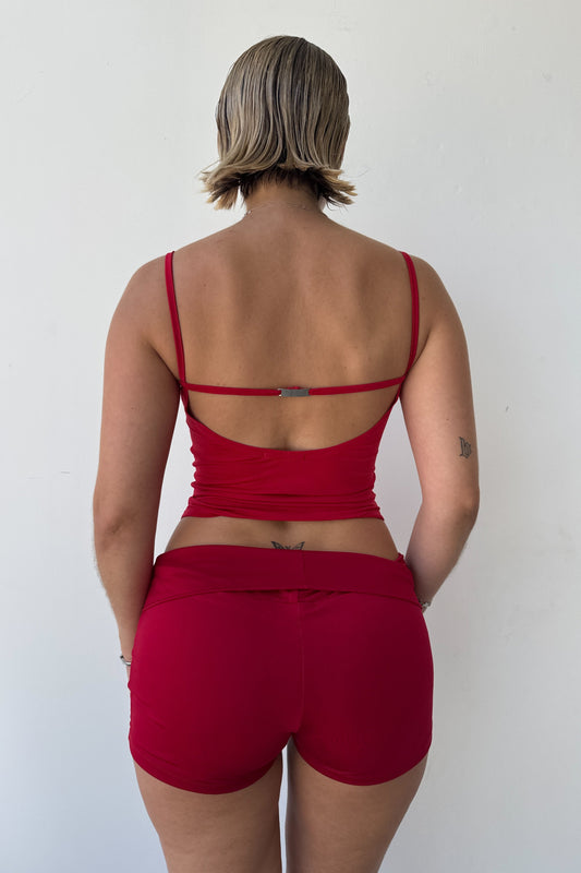 The Slinky cami - red