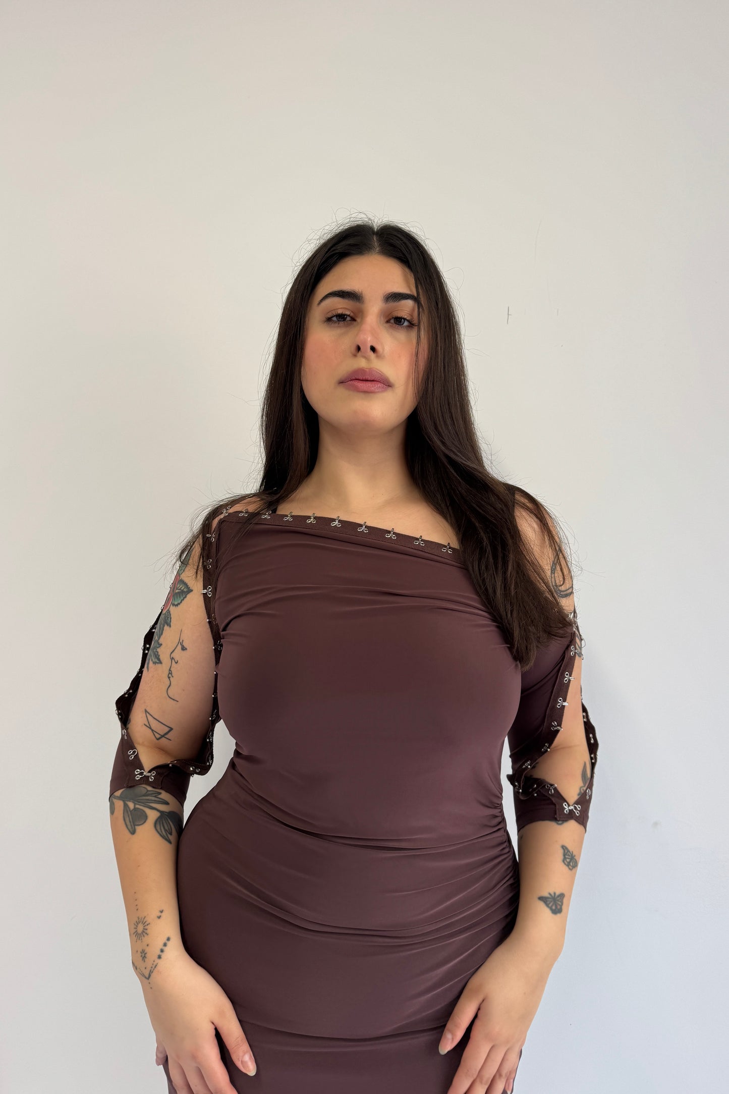 Hooked Dress - Espresso