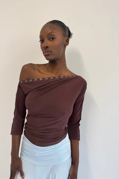 Hooked Top - Espresso