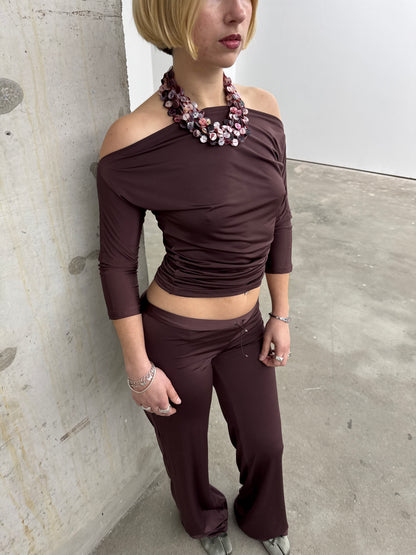 Draped Top - Espresso