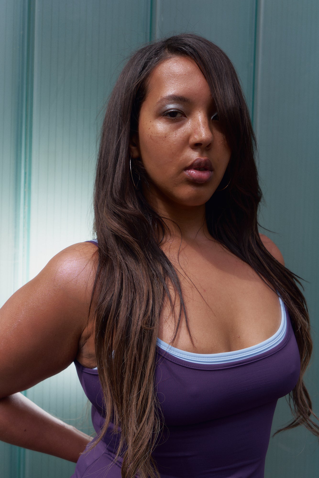 Flex Cami - Aubergine