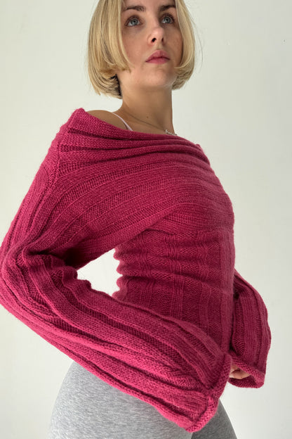 2 Way Knit - Raspberry