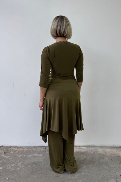 Slinky Trousers - Olive