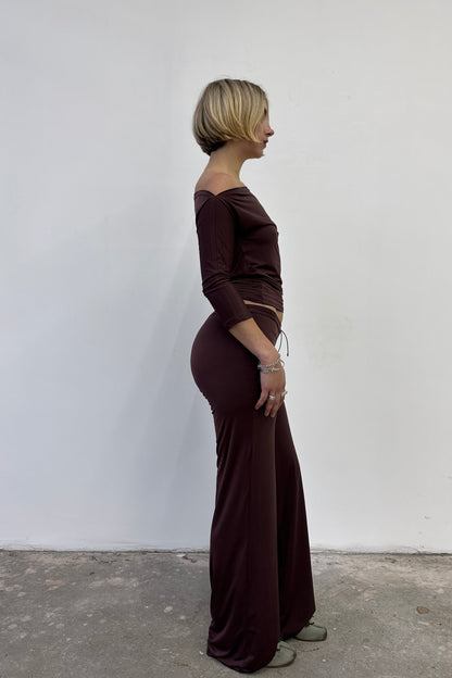 Draped Top - Espresso