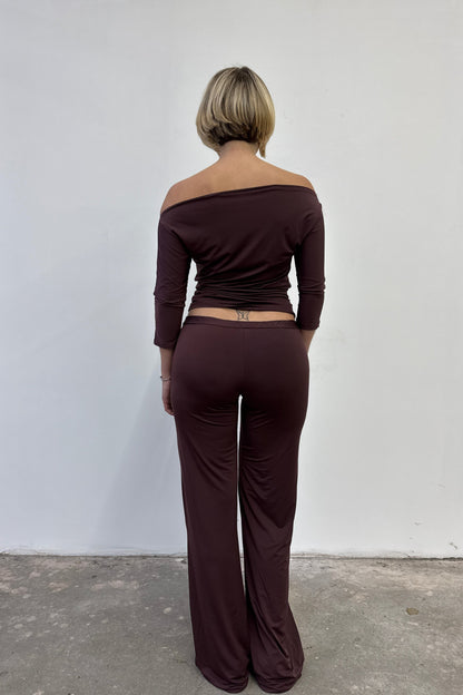 Draped Top - Espresso