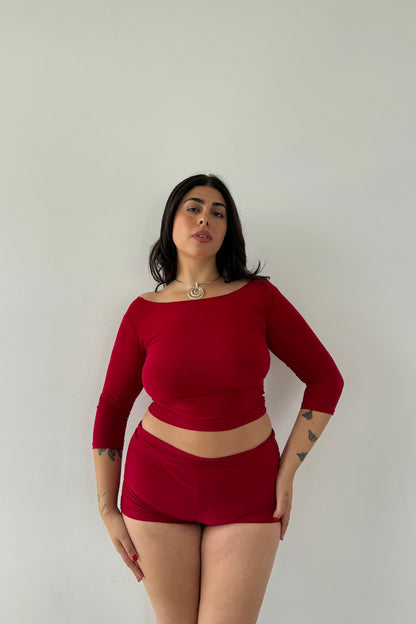 Slinky Top - Cherry