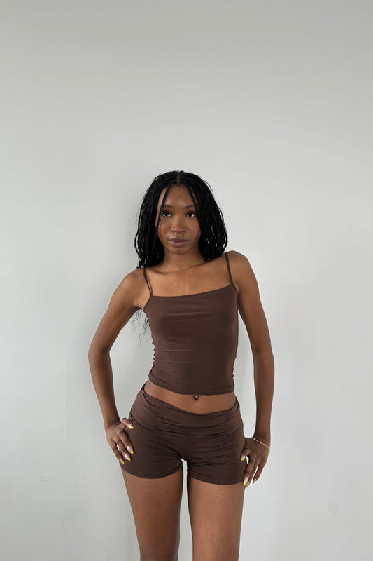 Slinky Cami - Brown