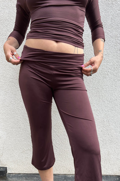 Slinky Capris - Espresso