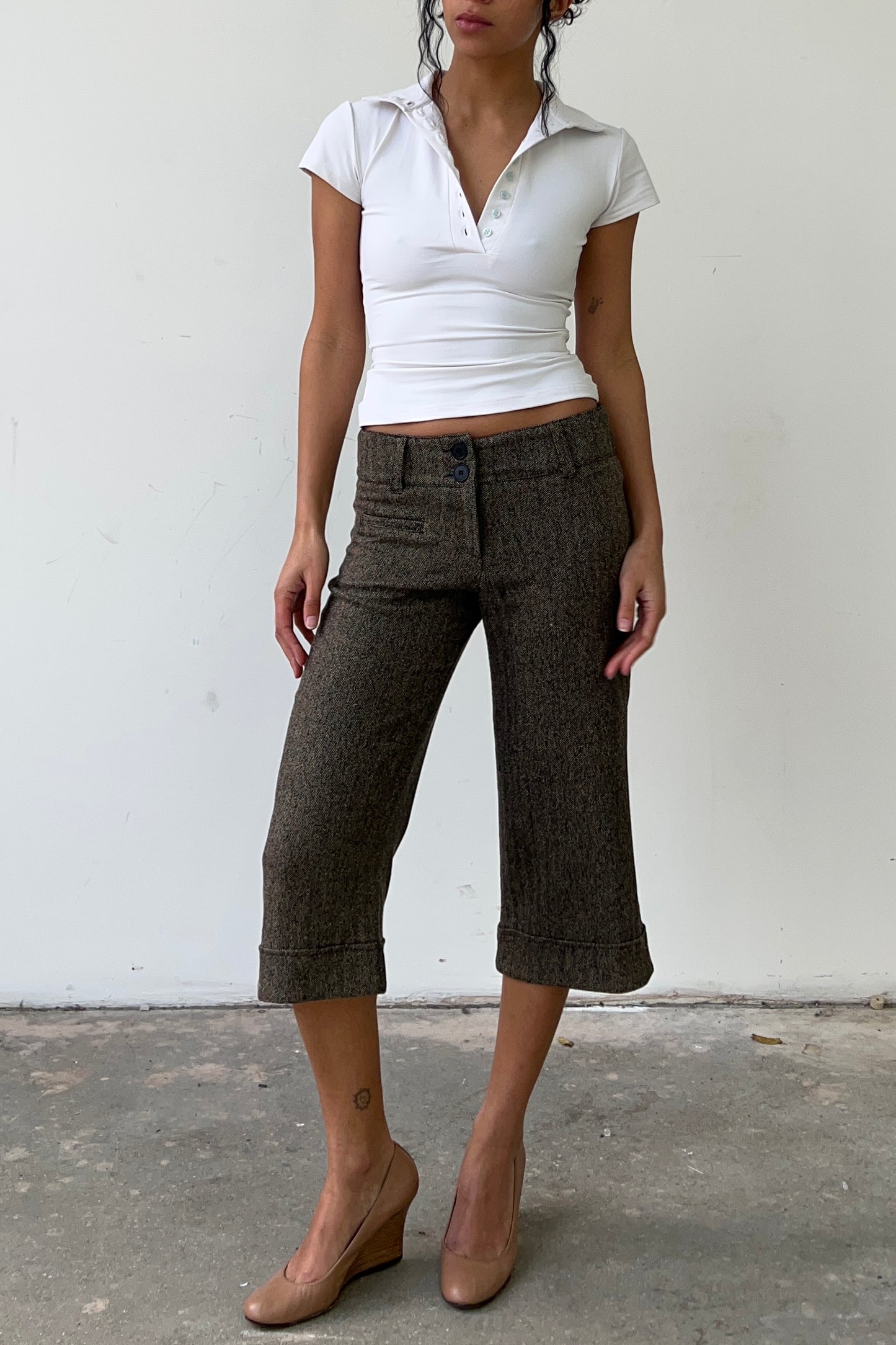 Polo Top - Marshmallow