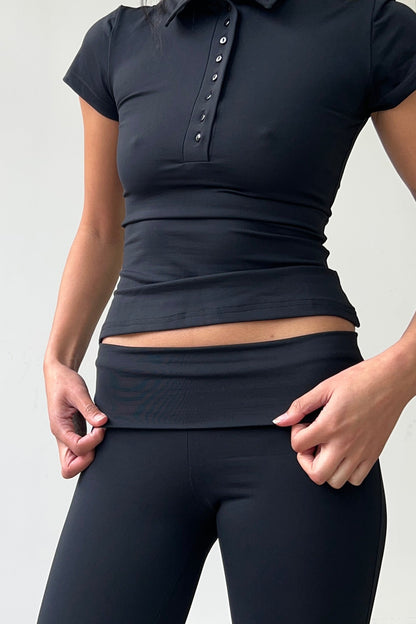 Flex Leggings - Ink