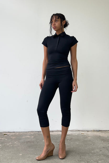 Flex Leggings - Ink